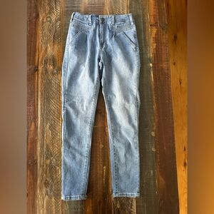 Track 23 Women’s Junior 5 Streetwear High Rise Light Wash Stretch Skinny Jeans